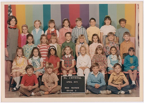 photo credit: David Gallagher El Crystal School 1970-1971 2nd Grade via photopin (license)